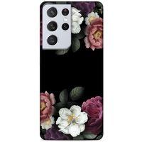 Lopard Samsung Galaxy S21 Ultra Uyumlu Kılıf Bahar (22) Tam Koruma Kılıfı Güller