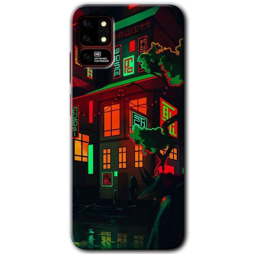 Reeder S19 Max Kılıf HD Desen Baskılı Arka Kapak - China Street