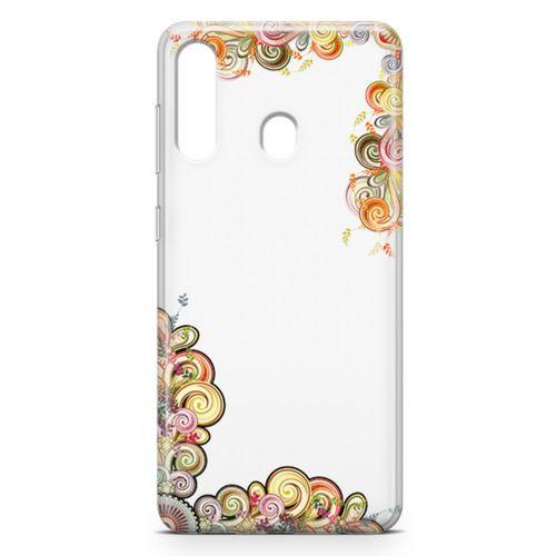 Samsung Galaxy A20s Kılıf El İşi Süsler Arka Kapak Koruma Desenli Full Koruyucu