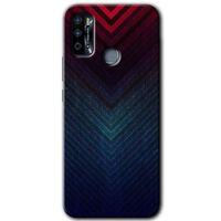 İnfinix Hot 9 Play Kılıf HD Desen Baskılı Arka Kapak - Abstract 4