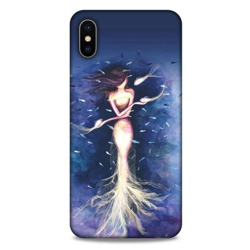 Y.Liva-2021 Özel Seri Deniz Kızı Apple iPhone XS Max Kılıf Silikon Kapak