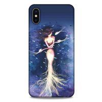 Y.Liva-2021 Özel Seri Deniz Kızı Apple iPhone XS Max Kılıf Silikon Kapak