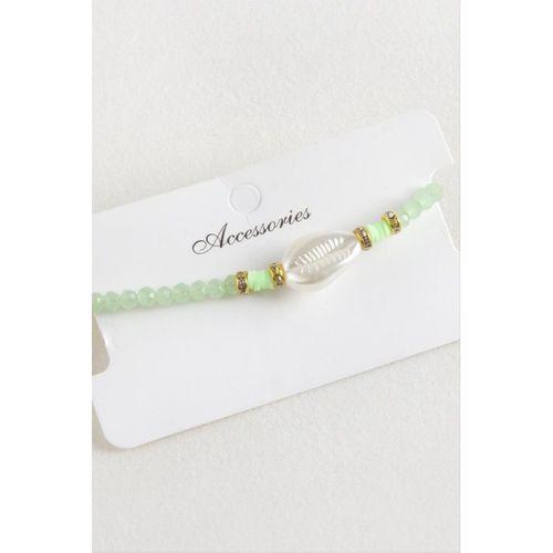 İnci Fimo Boncuk Kristal Makrome İp Bileklik