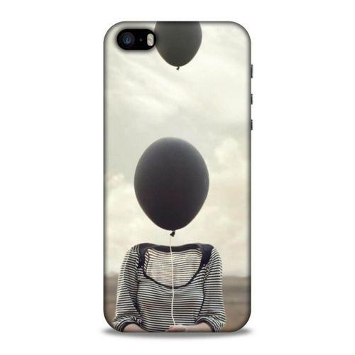 Lopard Apple Iphone 5S Uyumlu Kılıf Manipülasyon ☻ (30) Silicone Case Desenli