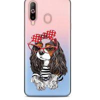Zoologix (12) Samsung Galaxy M11 Şeffaf Kılıf Silikon Desenli
