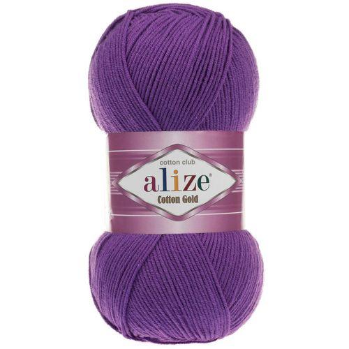 Alize Cotton Gold El Örgü İpi 44 Mor