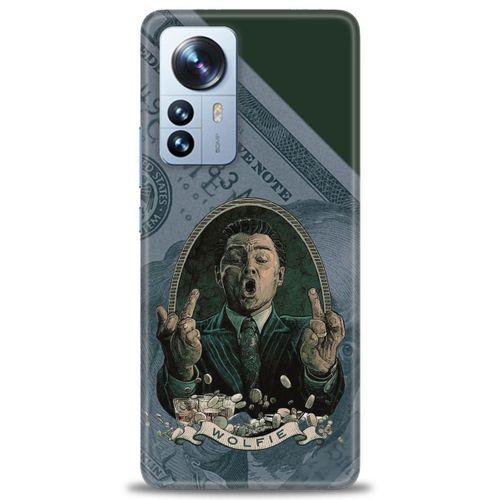 Xiaomi Mi 12 Kılıf HD Baskılı Kılıf - Dolar + Tam Ekran Koruyucu