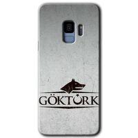 Potkal Hediye Fabrikası Samsung Galaxy S9 HD Baskılı Kılıf + 9D Tam Ekran Koruyucu - Göktürk