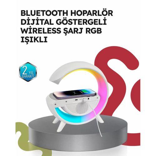 2025 Model 15w Kablosuz Şarjlı Renkli Atmosfer Lambası