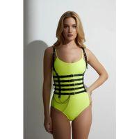 Zincir Detaylı 5 Sıralı Deri Kemer, Deri Korse Kemer - Brf626