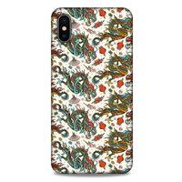 Apple iPhone XS Max Kılıf Dragons (20) Koruyucu Kılıf Ejderha Japon