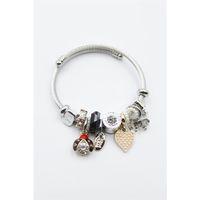 Uğur Böceği Charmlı Bilezik - Siyah