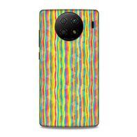 Lopard Xiaomi Redmi Note 9 5g Uyumlu Kılıf Geometrix (86) Glitter Kılıf