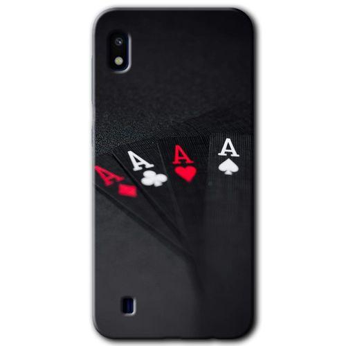 Samsung Galaxy A10 HD Baskılı Kılıf + 9D Tam Ekran Koruyucu - Full As