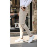 Erkek Slim Fit Likralı Gabardin Pantolon