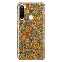 Xiaomi Redmi Note 8 Kılıf Doodle Piknik Seti Arka Kapak Koruma Desenli Full Koruyucu