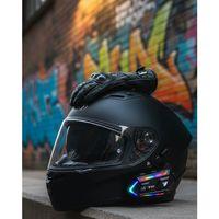 Intercom Mesafeli Ipx6 Suya Dayanıklı Kask Kulaklık Sistemi