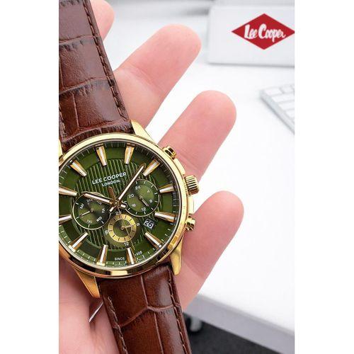 Lee Cooper Deri Kordon İç Fonksiyonları Aktif 5 Atm Suya Dayanıklı Erkek Kol Saati ELC.08239.174