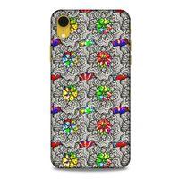 Graffitix (16) Desenli Silikon Kapak Apple iPhone XR Kılıf