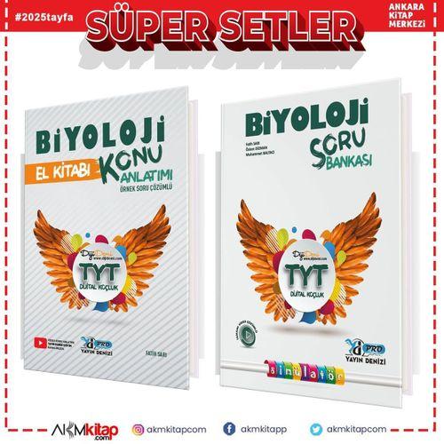 Yayın Denizi TYT Biyoloji Pro Soru Bankası ve El Kitabı Seti 2 Kitap