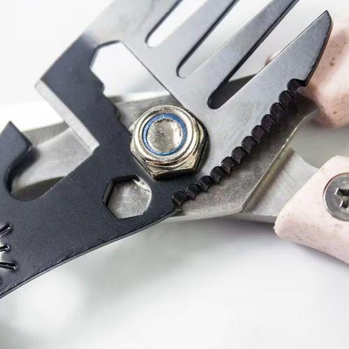 2'li Paket Taktiksel Spork Kaşık Çatal - 5 Fonksiyonlu - Paslanmaz Çelik