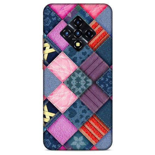 Lopard İnfinix Zero 8 Uyumlu Kılıf Patchwork (39) Liquid Crystal Kılıf