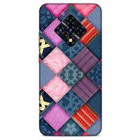 Lopard İnfinix Zero 8 Uyumlu Kılıf Patchwork (39) Liquid Crystal Kılıf