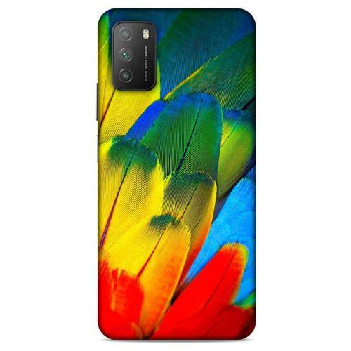 Lopard Xiaomi Poco M3 Uyumlu Kılıf Tüyler (3) Kapak