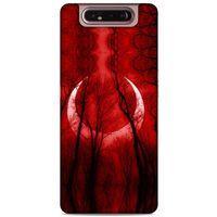 Lopard Samsung Galaxy A80 Uyumlu Kılıf Manipülasyon ☻ (18) Telefon Kılıfları Desenli