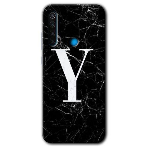 Xiaomi Redmi Note 8 Kılıf Baskılı Kapak - Siyah Mermer Desenli Z Harfi +Tam Kaplayan Mat Seramik