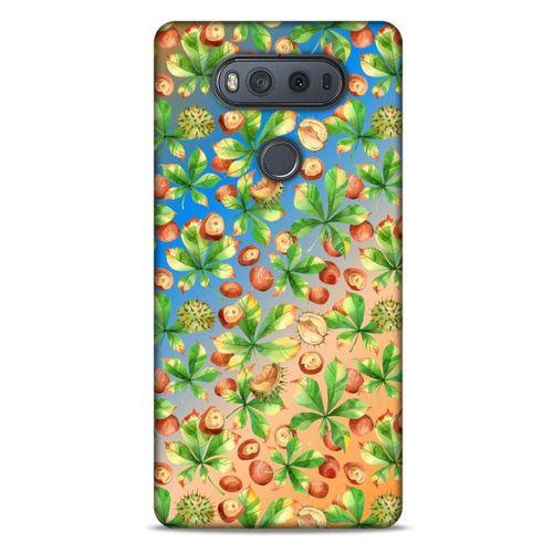 Frutix Kestane 01 LG K61 Kılıf Desenli Silikon
