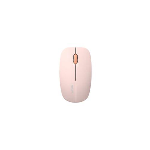 PHILIPS SPK7418P, Pembe, USB Nano 2,4Gh ve Bluetooth Kablosuz, 1600dpi, Optic, 3 Tuşlu Mouse