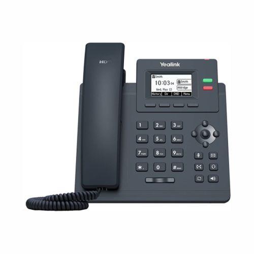 YEALINK SIP-T30P, Masaüstü, Kablolu IP TELEFON, Siyah, 2.3’’ Siyah Beyaz Ekran, 2xMegabit Ethernet Portu, PoE Destekli