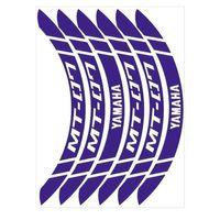 YAMAHA Yamaha Reflektör Mavi Geniş Mt-07 Uyumlu 1 Set Jant Şeridi