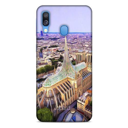 Samsung Galaxy A40 Kılıf Dünya Mimarisi (8) Baskılı Kılıf Notre Dome