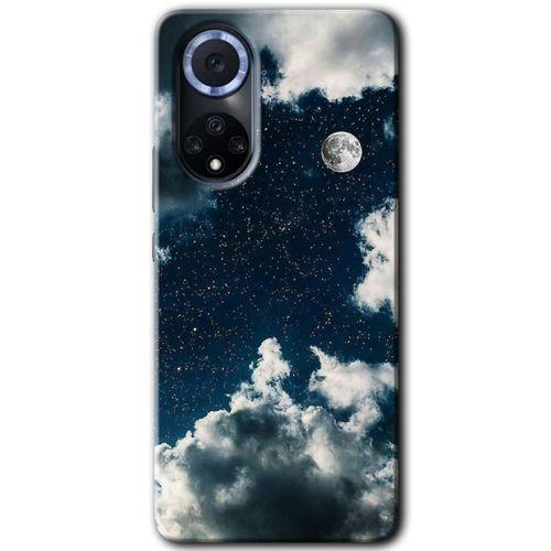 Huawei Nova 9 HD Baskılı Kılıf + 9D Tam Ekran Koruyucu - Gece Gökyüzü