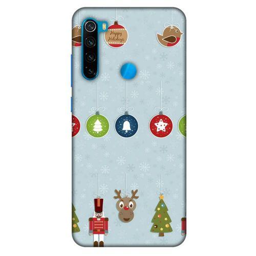 Yılbaşı Süsleri 50 Xiaomi Redmi Note 8 Kılıf Silikon Kapak