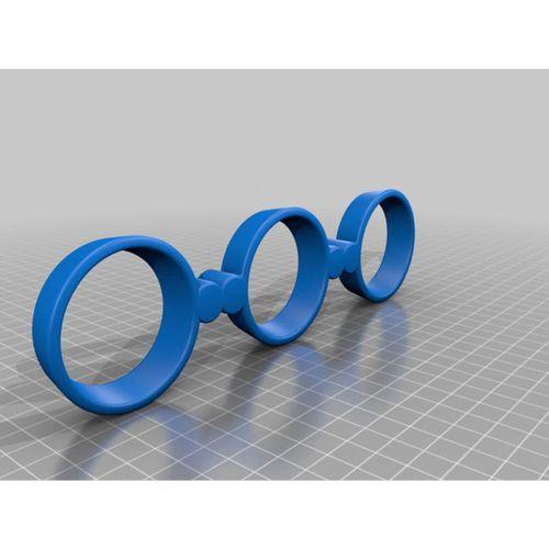 Devrilme Önleyici Tutucu 15 30mm Delik (Bu ürün Sadece Plastik parçadır - Almadan Önce Soru Sorabilirsiniz)