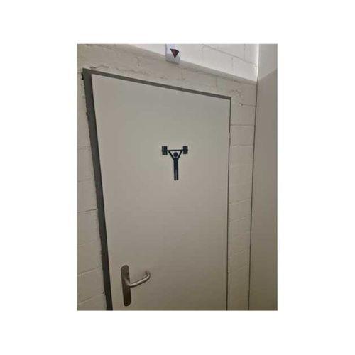 Erkek Kadın Fitness Tuvalet Tabelası (Bu ürün Sadece Plastik parçadır - Almadan Önce Soru Sorabilirsiniz)