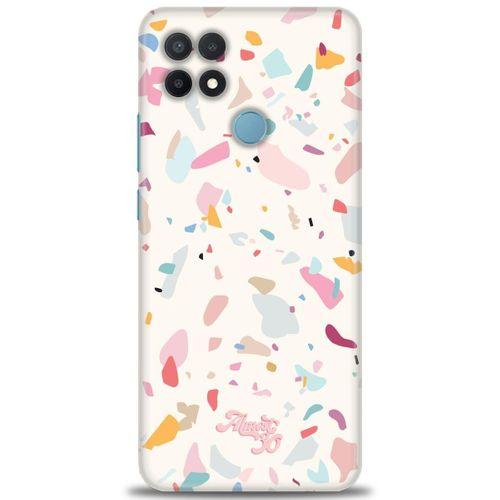 Oppo A15 Kılıf HD Baskılı Kılıf - Colors of Colors + Tam Ekran Koruyucu