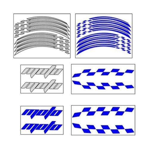 SEVGENT Reflektör Mavi Racing Şerit 3