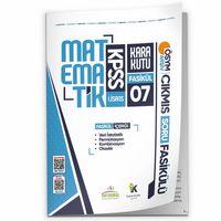 2026 KPSS Matematik Kara Kutu 7 Fasikül ÖSYM Çıkmış Soru Bankası PERMUTASYON-OLASILIK Modüler Set