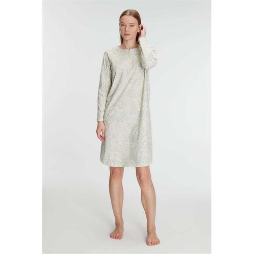 Kadın % Pamuklu Uzun Kollu Gecelik – Doğal, Rahat Ve Yumuşak Dokulu Kışlık Ev Şıklığı