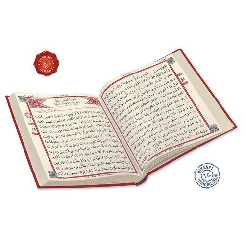 Kuranı Kerim Bilgisayar Hatlı Yeşil Renk Rahle Boy -