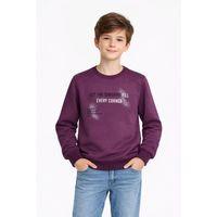 Erkek Çocuk Önü Arkası Baskılı Sweatshirt BGL-ST05231