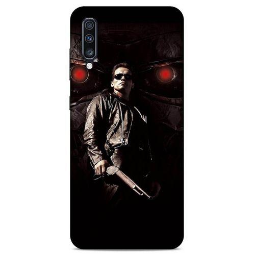 Lopard Samsung Galaxy A70s Uyumlu Kılıf IMDB Film (42) Rugged Armor Kılıf Terminator