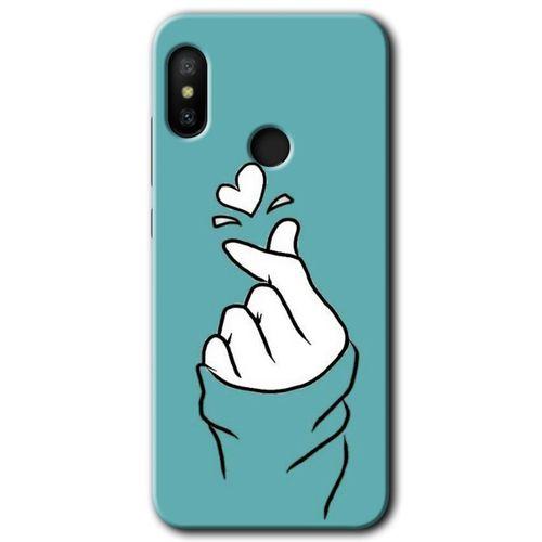 Xiaomi Mi Max 3 HD Baskılı Kılıf + 9D Tam Ekran Koruyucu - Mutluluk