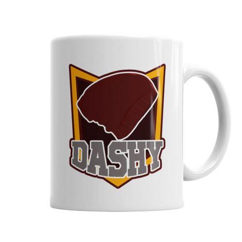 Dashy Red Cap Kupa Bardak Porselen