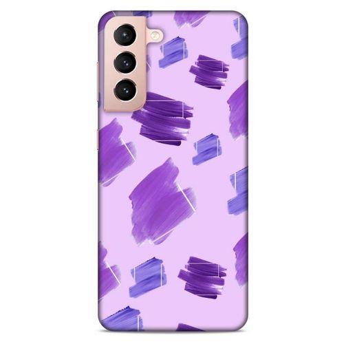 Huawei P Smart Z Uyumlu Kılıf Mor Delisi (25) Antişok Kapak Suluboya