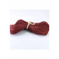 Bordo Renk Çile Kağıt İp Çanta Ipi Supla Ipi No:62 - (550-600 gr)